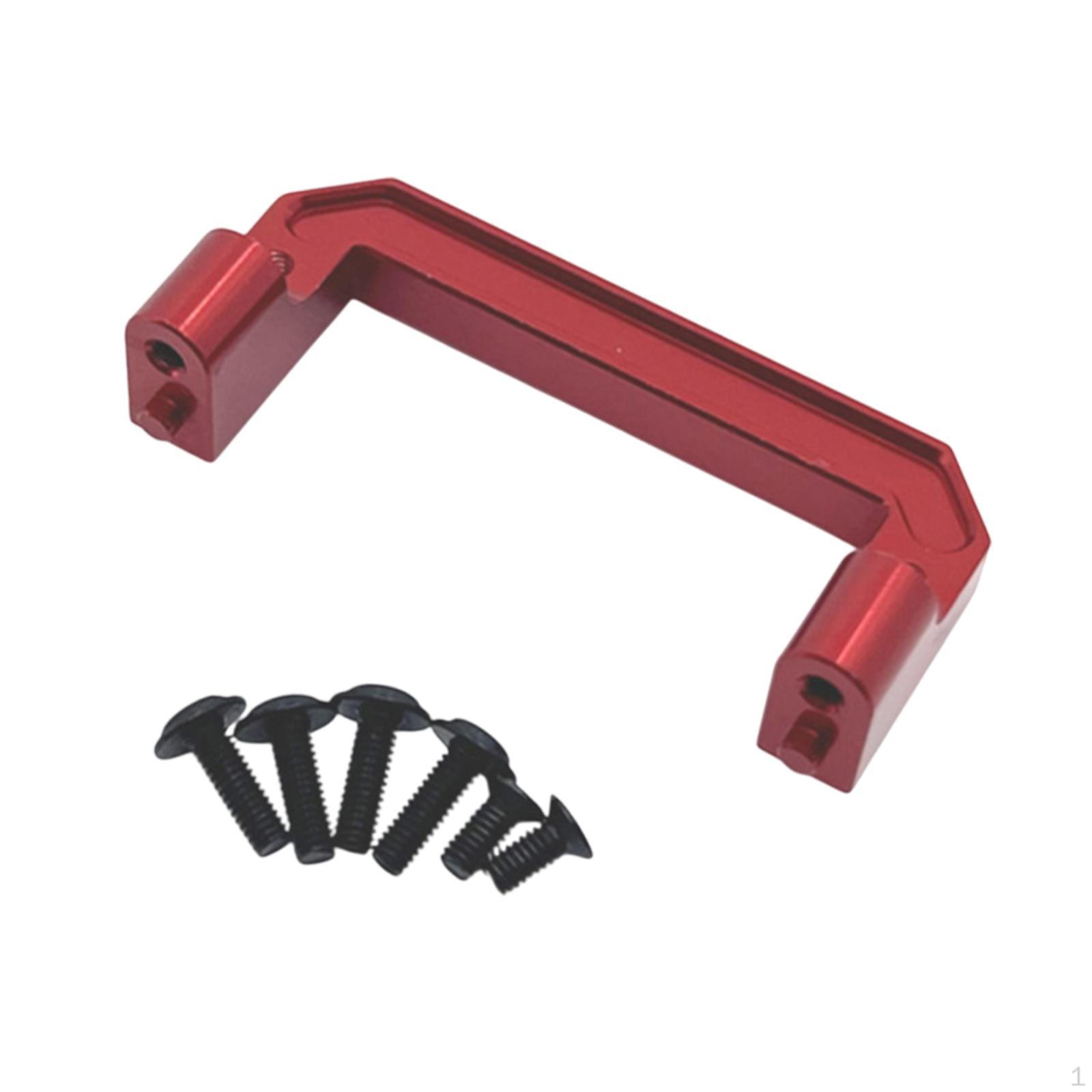 

Aluminium RC Car Servo Mount DIY Modified Sturdy Replacement Steering Gear Mounts for 1/12 12428 червоний