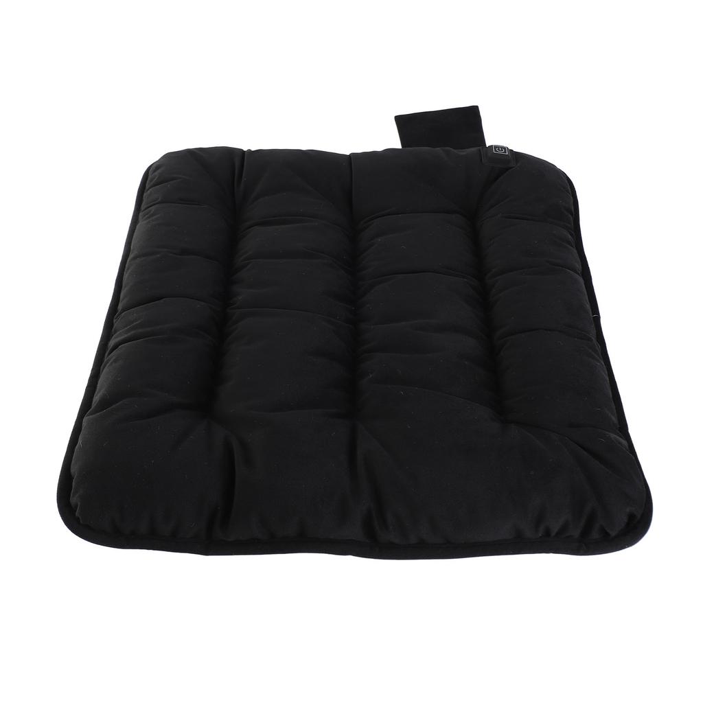 5V Heated Seat Cushion Portable Quick Heating Warm Chair Pads for Sports Fans Traveller Driver Workers