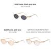 Metal Sunglasses With Pearl Embellishments For Fashionable Sun Protection