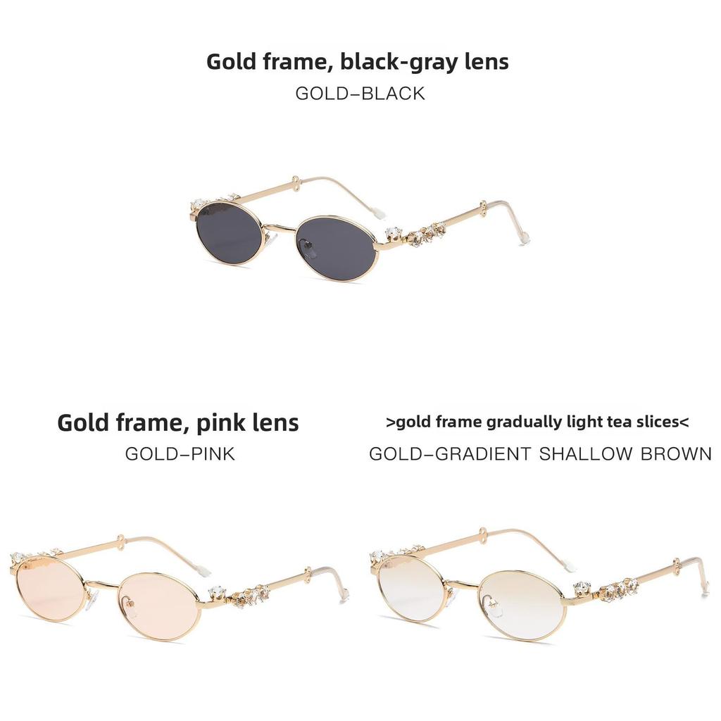 Metal Sunglasses With Pearl Embellishments For Fashionable Sun Protection