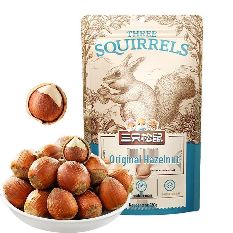 Three Squirrels Original Hazelnuts