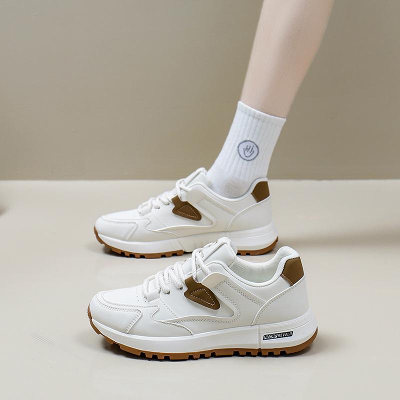 Dámské boty Dad Shoes Jarní Nový Ins Styl Korejský Styl Studentské Módní Boty Silná Podrážka Zvýšené Volnočasové Tenisky 5168