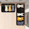 1PC Leuke Cartoon Katten Patroon Keukenkleden Antislip Deurmatten Pop Woonkamerkleden Badmat Tapijt voor Huis Wastafel Wasruimte Decor
