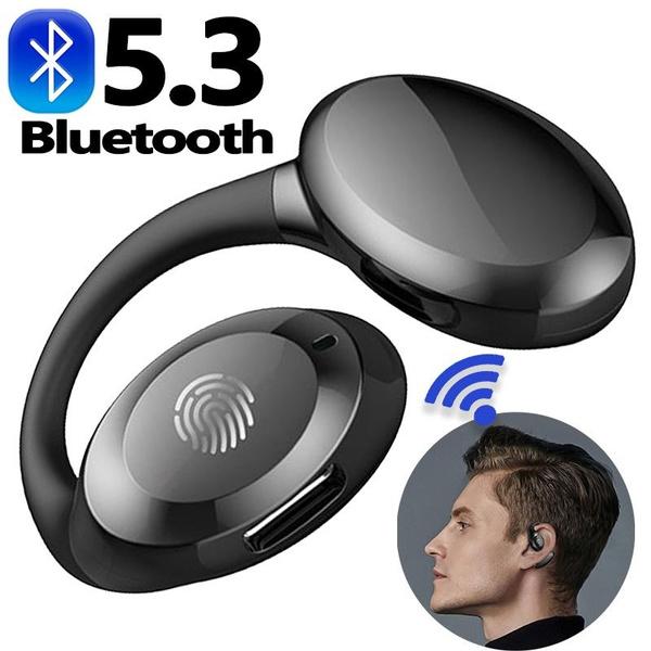 

1 шт., спортивные наушники с открытым ухом, безболезненное ношение, Bluetooth, беспроводные наушники, HiFi звук, сенсорное управление, наушники с одним ухом, гарнитура