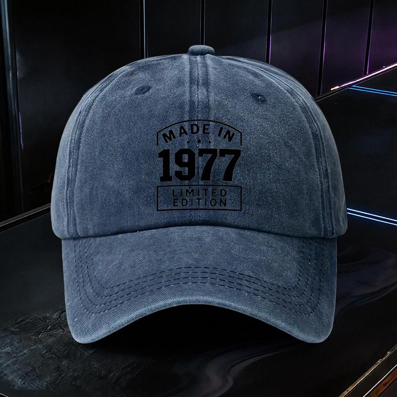 Pc Limited Edition Printed Adjustable Denim Baseball Cap Lightweight Printed Womens Hat Born Unisexs Trendy Cap Id