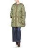 Lee Work Military Kilt Liner Size M Women's Coat, Green,