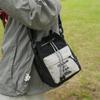 Shoulder Bag Unisex Drawstring Beveled Mobile Phone Bag Outdoor Messenger Bag