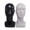 Vielseitiger Plastik-Mannequin-Kopf Modell Maske Brillen Hut Perücken Display Requisiten