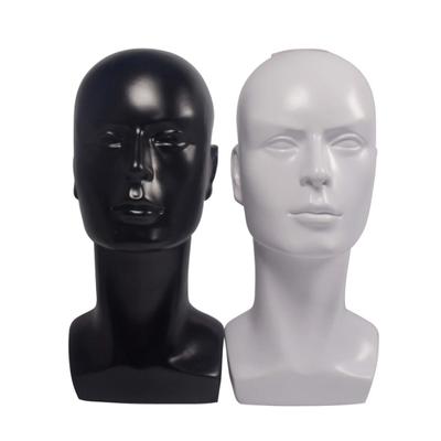 Multi-Use Plastic Man Mannequin Head Model Mask Glasses Hat Wig Display Props