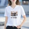 Summer Women's Loose Fit Hooded T-Shirt Korean Style Hooded Sweatshirt