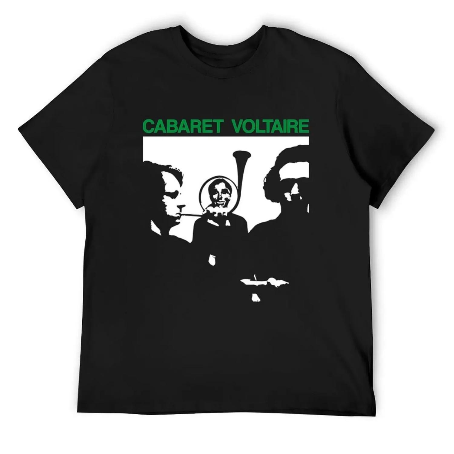 

Футболка Cabaret Voltaire свободные рубашки новое издание большие размеры рубашка croswit мужская мужские хлопковые футболки S чёрный