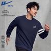 Warrior Men's Waffle Knit Crewneck Pullover Sweatshirt
