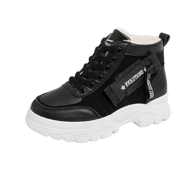 Snow boots 22 new winter velvet thickened Martin boots waterproof, non-slip and warm cotton shoes