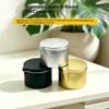 Multi-Purpose Tinplate Candle Jars with Handy Spout Leakproof Tins for Aromatherapy Massage Cream Cosmetic Storage