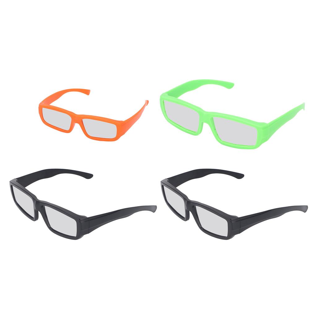 4Pcs Solar Eclipse Observation Glasses Protective Portable Sun Viewing Glasses for Adults Children