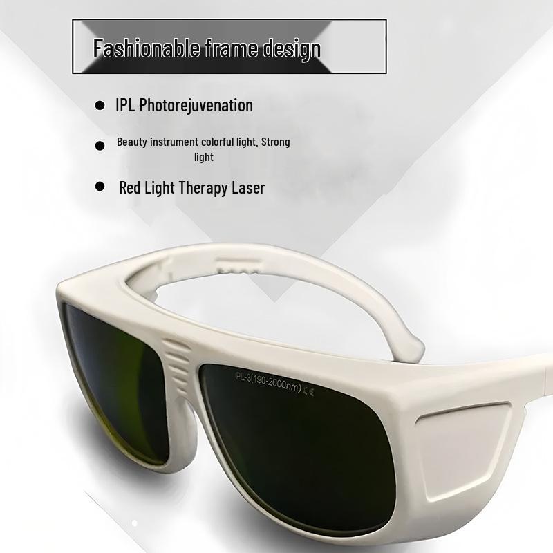 ISO12609 Laser Protective Eyewear for IPL Hair Removal - Large Light-Blocking Goggles