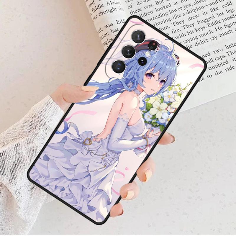 Genshin Impact GanYu Game Phone Case For Samsung Galaxy S25 S23 S30 S8 S21 S20 FE S24 S22 Note 10 20 Plus Lite Ultra