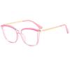 Champagne Cat Eye Prescription Glasses 0 -0.5 -0.75 To -6.0 Astigmatism Blue Light Blocking Women Minus Diopter Eyewear