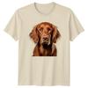 Irish Setter Dog Portrait TShirt Irish Setter Dogs Birthday Gift For Him And Her
