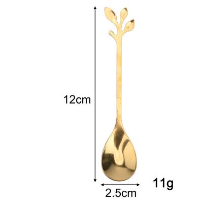 Casual Meals 12*2.5cm Stainless Steel Spoons Coffee Dessert Spoons Versatile For Any Occasion Easy To Clean Spoons