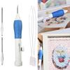 1pc Embroidery Punch Needle Stitching Tool Embroidery Needle Pen Weaving Tool Knitting Sewing Tools for DIY Sewing