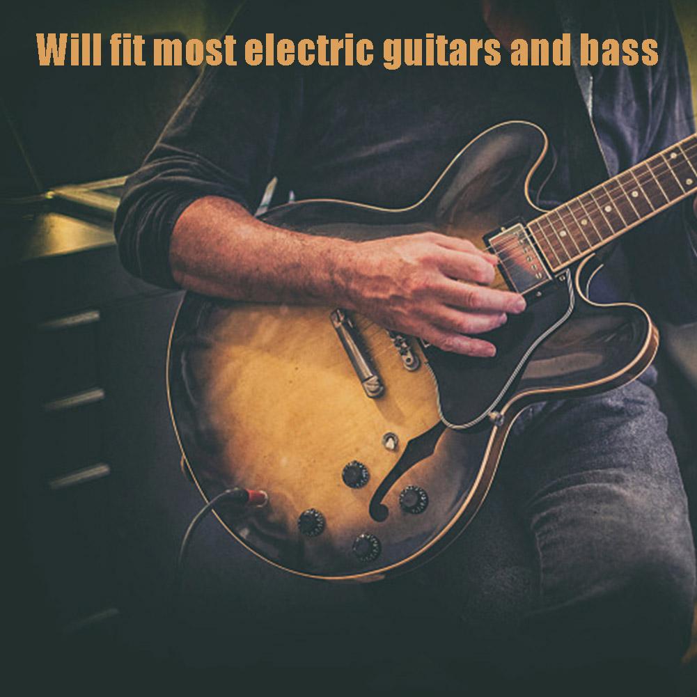 2PCs 6mm Metal Electric Guitar Bass Dome Knobs Potentiometer Cap Volume Tone Control Knob