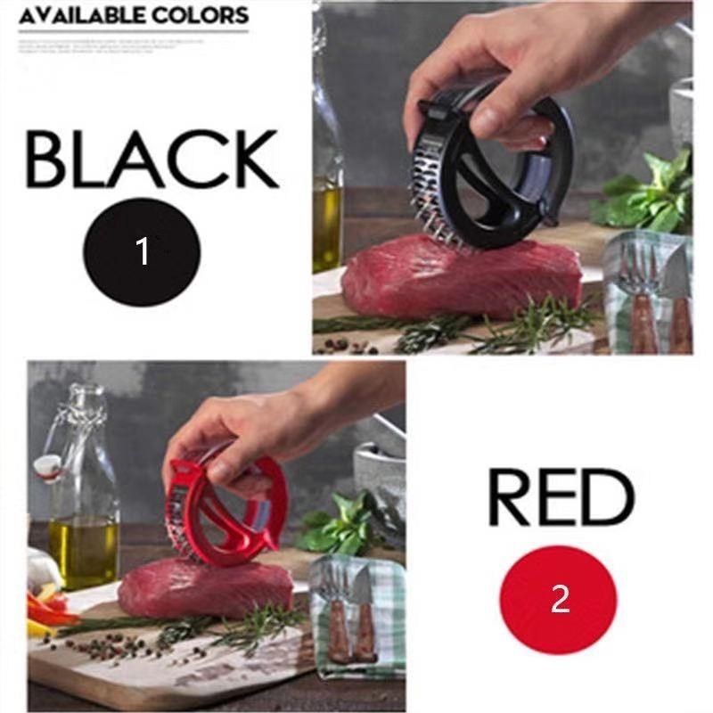 Tender Meat Needle 48-pin Meat Tenderizer with Handle Meat Tenderizer Steak Needle Kitchen Tools Barbecue Meat Tenderizer