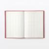 MUJI 2027 Monthly Weekly Planner Schedule Book Red Dec 2026 A6