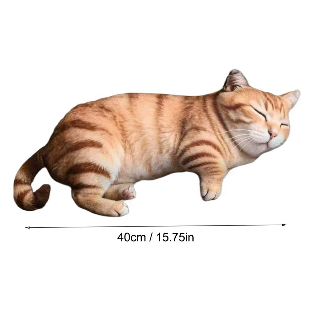 40Cm Realistic Pig Plush Toy Cute Funny Animal Stuffed Pillow Soft Dog Cat Sleeping Cushion Creative Home Decor Birthday Gift