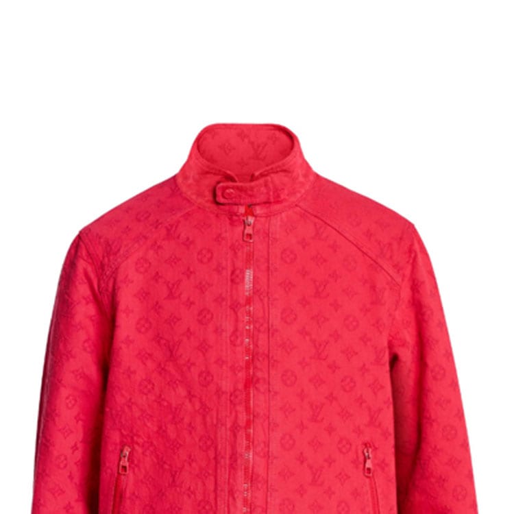 Louis Vuitton Monogram-pattern Zip-up Jacket 1A5PD