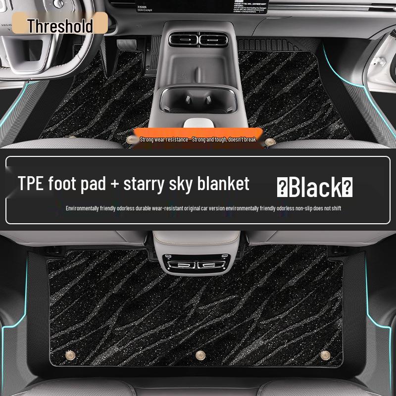 Zeekr X 2026 Full Coverage TPE Car Floor Mats - Custom Fit Carpet Accessories
