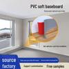 Zelfklevende PVC Gebogen Plint - Zachte Muurafwerking, Spijkerloos