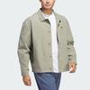 adidas Go-To Chore Coat Solid Logo Loose Jacket Men Jacket Pebble-Grey IU4711