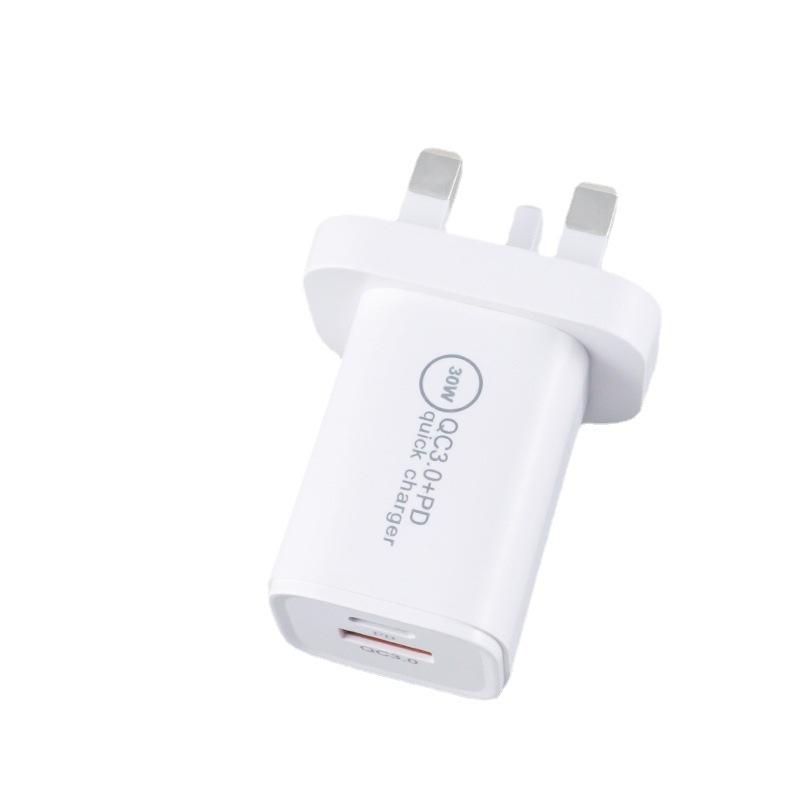 Mini PD33W Dual-port A+C Mobile Phone Power Bank Gallium Nitride Charger UK, Europe and Australia CE FCC Certification