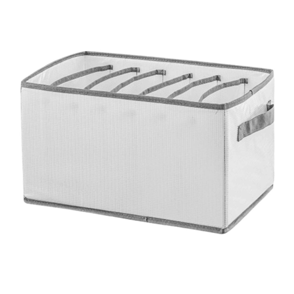 Solid Color Clothing Storage Box Foldable Wardrobe Organizer Practical Clothes Organizer  Closet
