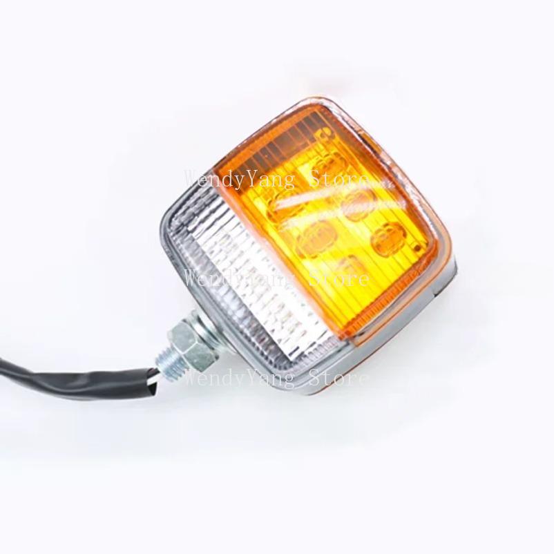 1PC 12V-80V LED Forklift Warning Double-sided Turn Signal Brake Front Head Light