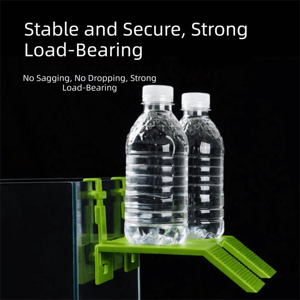 Double Ramp Hanging Turtle Basking Platform with Hooks Removable Floating Turtle Dock Non-Slip Feeding Box