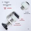 304 Stainless Steel G-Shaped Tiger Clamp, UC Type, Protective Square Widened Fixing Clip