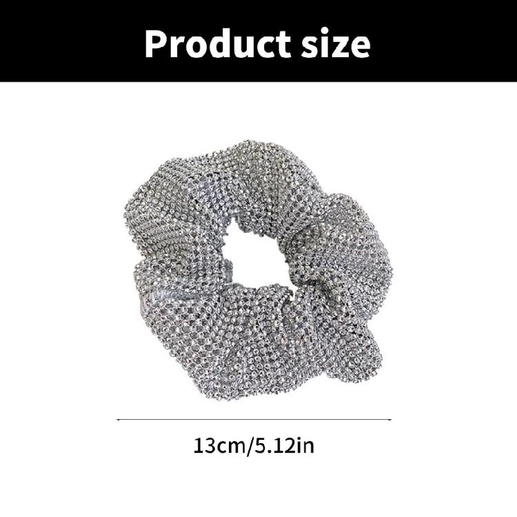 Oversized Hair Tie Elastic Scrunchies French Hair Scrunchy for Elegant Bun Suitable for Thick and Thin Hair
