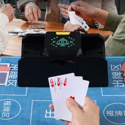 Yousheng Automatischer Kartenmischer, USB-batteriebetrieben, leiser elektrischer Pokerkarten-Dealer-Automat, Karten-Dealing-Tool, Casino-Ausrüstung