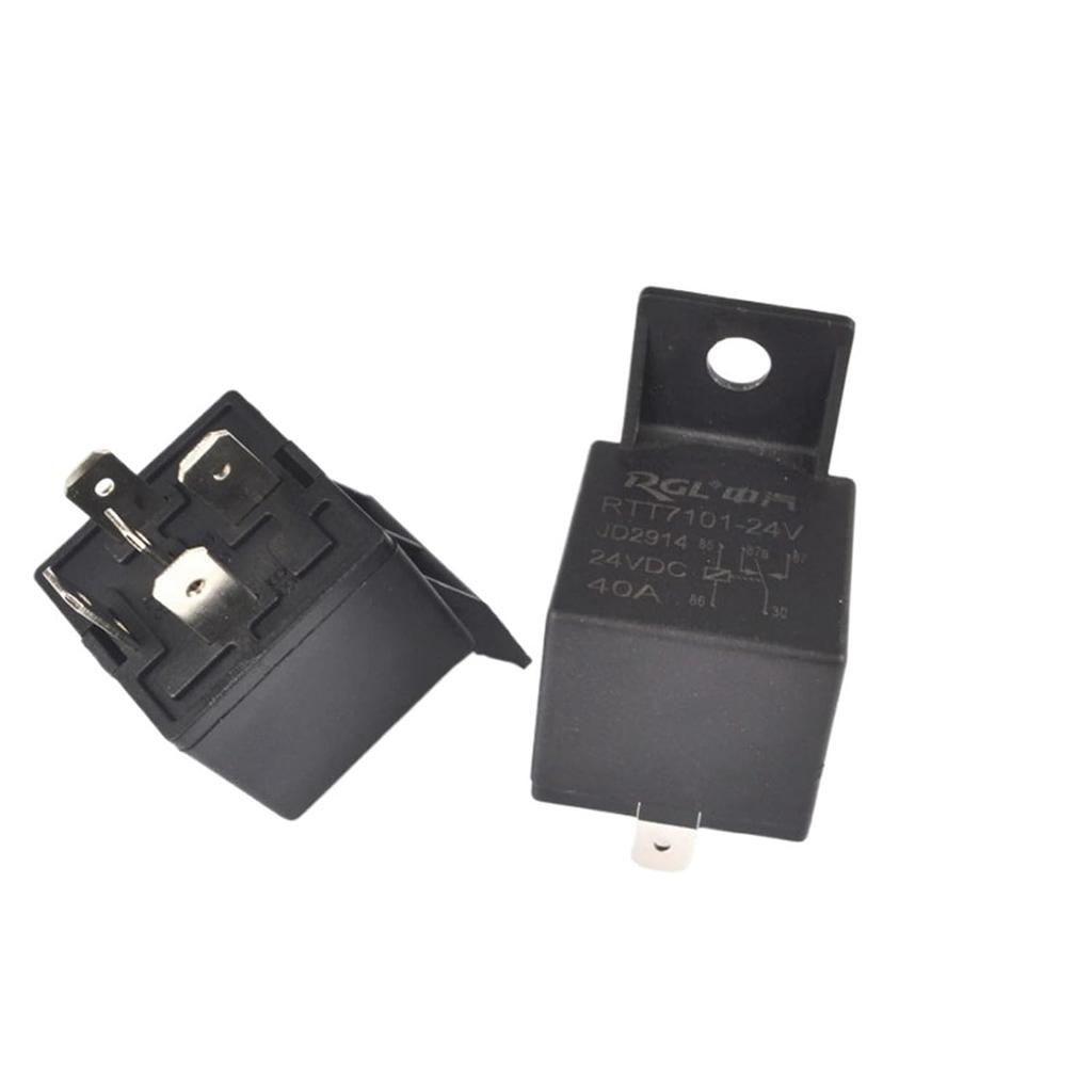 RTT7101 40A Auto Relay with Silver Alloy Contact,5pin,Coil Voltage 12VDC 24VDC(12VDC)