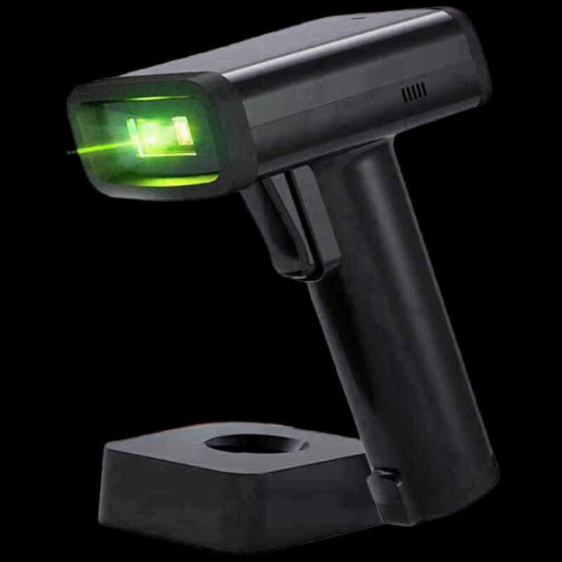 Deli 1D/2D Wireless Laser Barcode Scanner