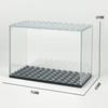 Display Box Container Dustproof Transparent Cover Accessory Base Set City Diy Model Construction Blocks Blocks Plaything For Kids Gift