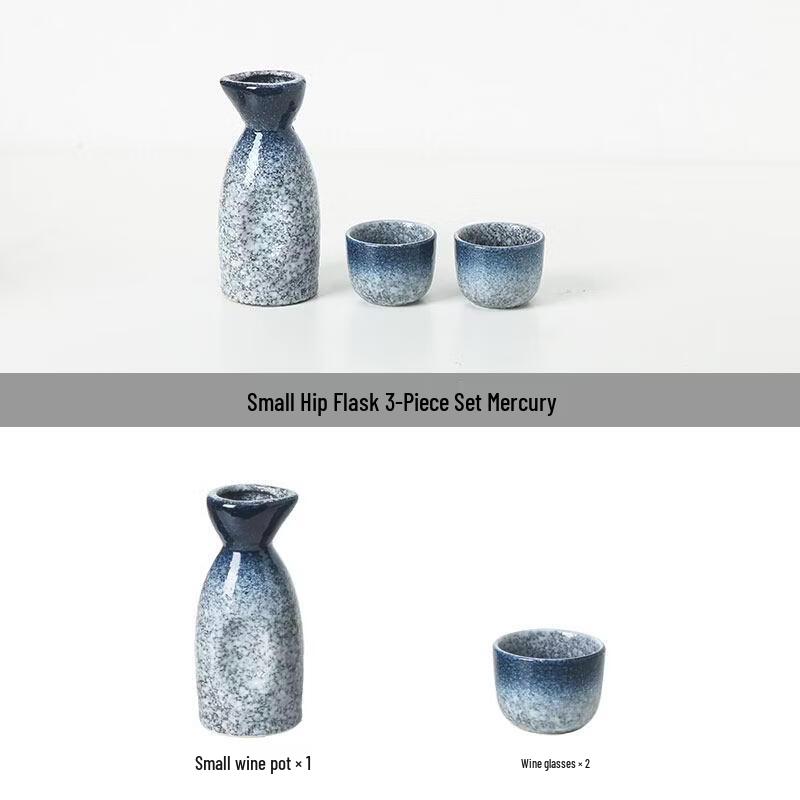 MODX Ceramic Sake Warmer 3-Piece Set