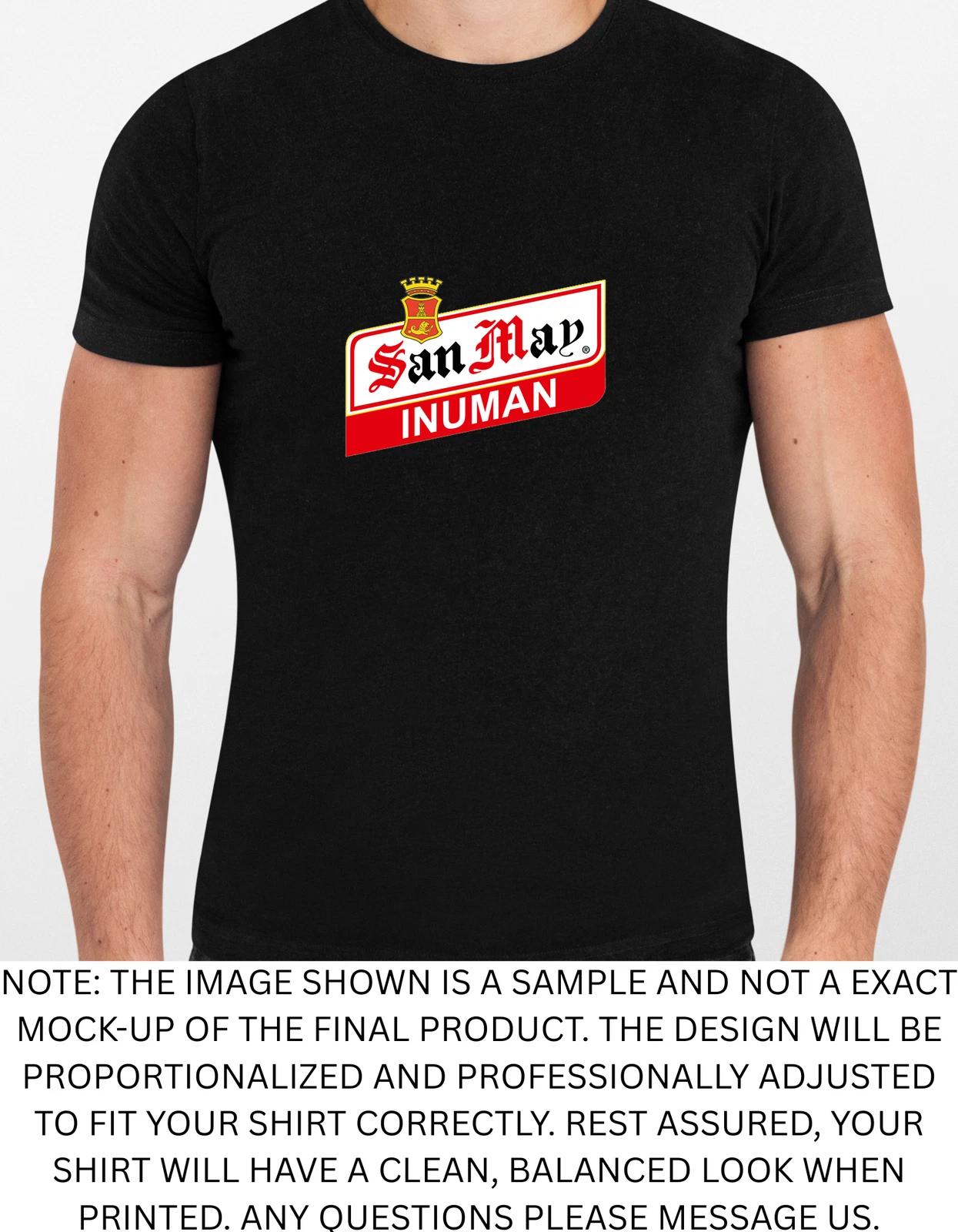 Men s and Women s T-shirts San May Inuman Spoof Graphic XS