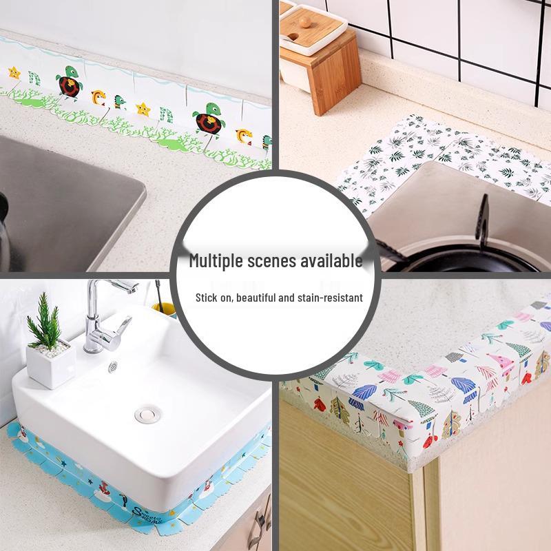 Waterproof Self-Adhesive Corner Sealing Sticker for Bathroom and Kitchen