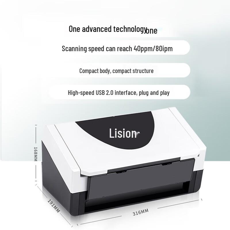 LANXUM Automatic Duplex Document Scanners CN Plug (adapter Included)