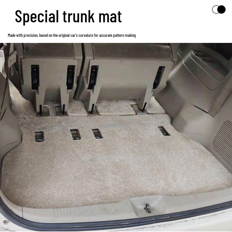 Toyota Previa Floor Mats: Imported Carpets for Second & Third Row, Custom Middle Row Interior Modification