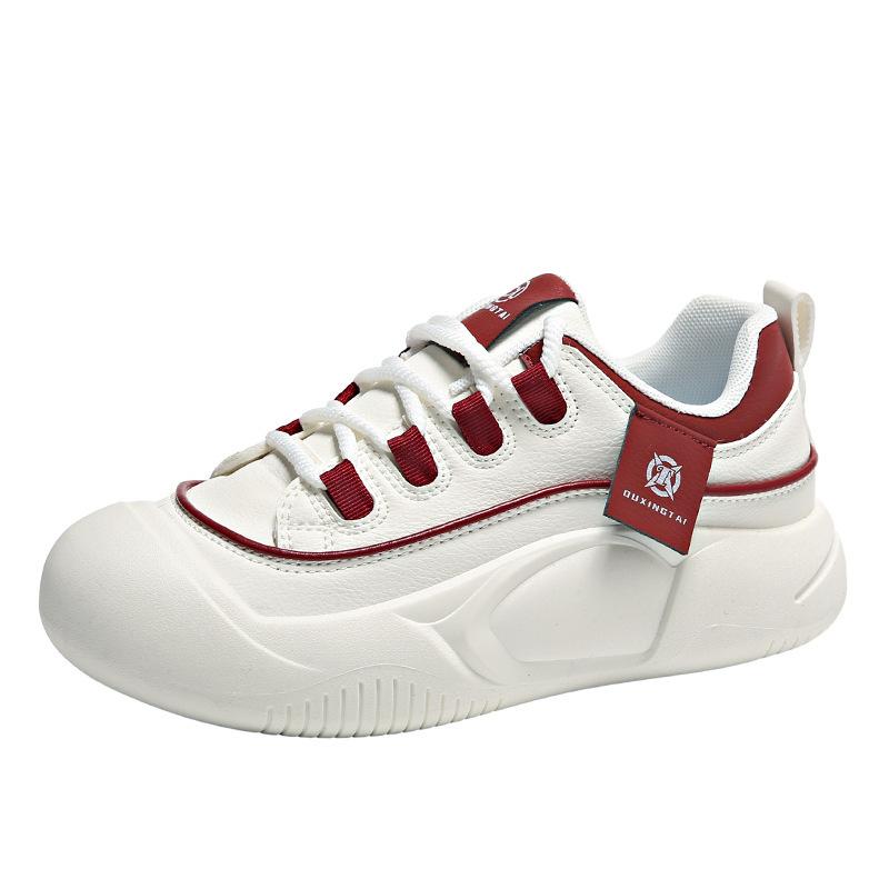 Little White Shoes Women's Shoes Spring New Student Ins Trendy Versatile Platform Spring and Autumn Casual Shoes