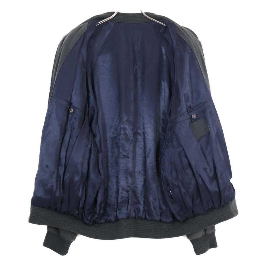 Loewe Suede Zip-Up Jacket 50 grayUsed